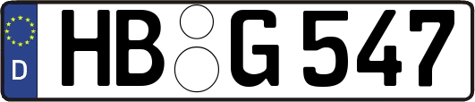HB-G547