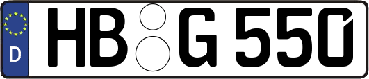 HB-G550