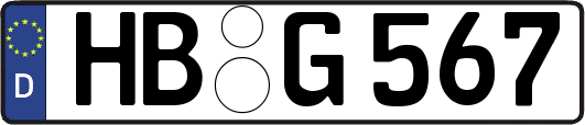 HB-G567
