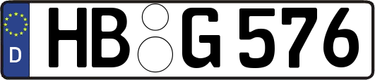 HB-G576