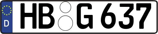 HB-G637