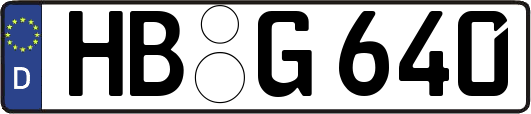 HB-G640