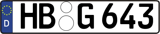 HB-G643