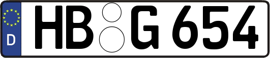 HB-G654