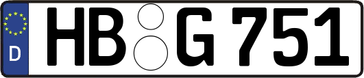 HB-G751