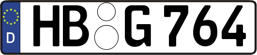 HB-G764