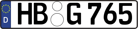 HB-G765