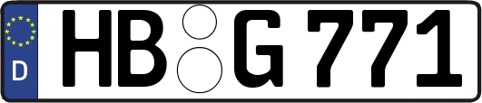 HB-G771