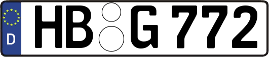 HB-G772