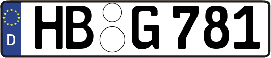 HB-G781