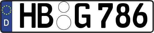HB-G786