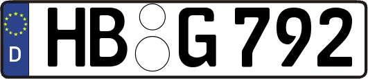 HB-G792