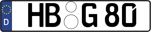 HB-G80