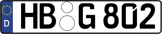 HB-G802
