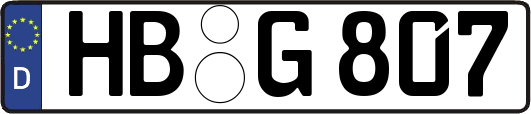 HB-G807