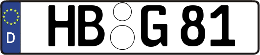HB-G81