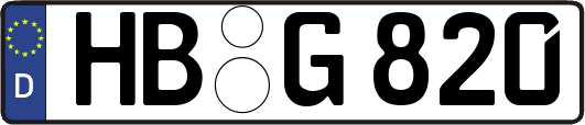 HB-G820