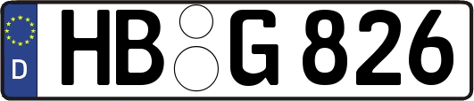 HB-G826