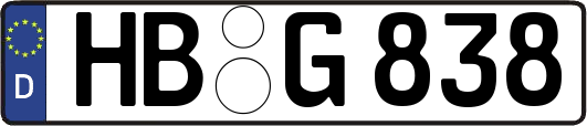 HB-G838