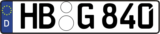 HB-G840