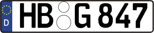 HB-G847