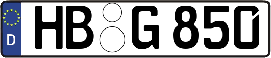 HB-G850