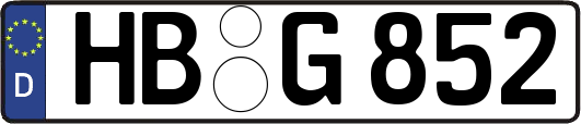 HB-G852