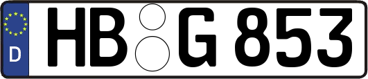 HB-G853