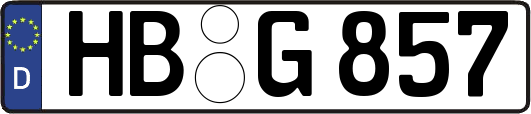 HB-G857