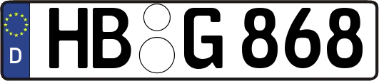 HB-G868