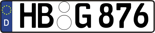 HB-G876