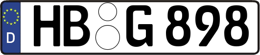 HB-G898
