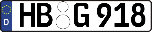 HB-G918
