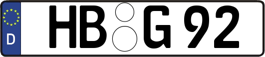 HB-G92