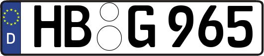 HB-G965