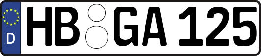 HB-GA125