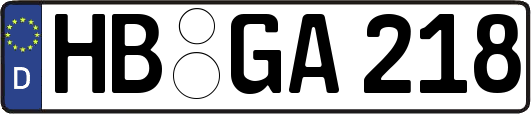 HB-GA218
