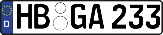 HB-GA233