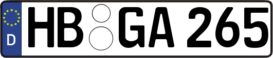 HB-GA265