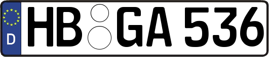 HB-GA536