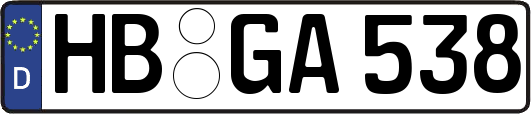 HB-GA538