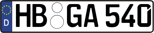 HB-GA540