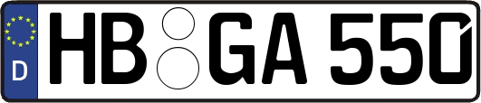 HB-GA550