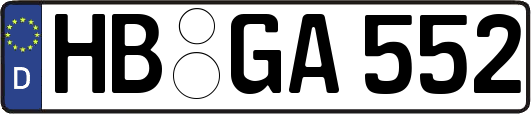 HB-GA552