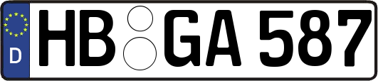 HB-GA587