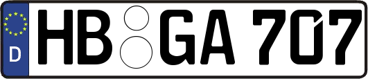 HB-GA707