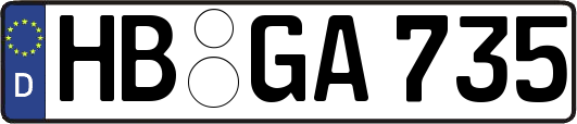 HB-GA735
