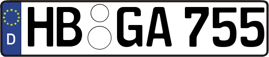 HB-GA755