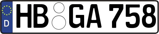 HB-GA758