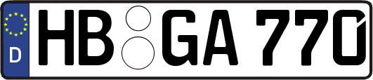 HB-GA770